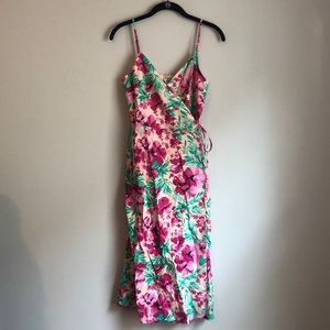 J. Crew Floral Wrap Dress